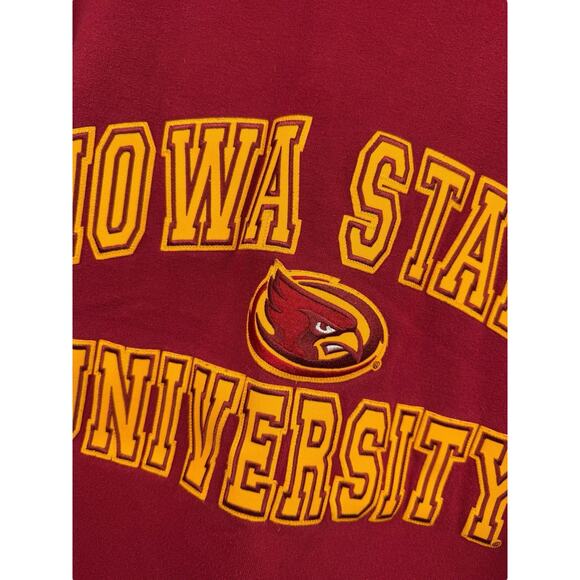 Iowa State University Champion Eco Fleece Sweatshirt Unisex Fit Size Large - Picture 2 of 7